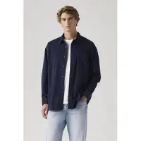 Levi's Loose Button Up Navy Blazer Größe: XL | Casual hemden Outlet | Herren | Blau
