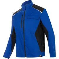 Kübler ICONIQ PRO Jacke kornblumenblau/schwarz 3XL - 1145 5380-4699-3XL - kornblumenblau/schwarz