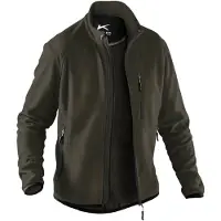 Kübler Fleecejacke oliv 4XL
