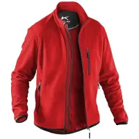 Kübler Fleecejacke mittelrot XXL - 1242 5369-55-XXL - mittelrot