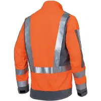 Kübler Jacke PROTECTIQ HIGH VIS ARC1 PSA 3 warnorange/anthrazit Form 1393 Größe 64