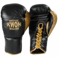 Kwon Professional Boxing Boxhandschuhe aus Leder mit Schnürung
