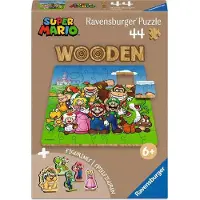 Ravensburger WOODEN Puzzle Kids 44 Teile - Nintendo Super Mario