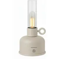 Forever Light Vintage FLR-05 LED-Öllampe, hellbeige
