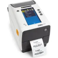 Zebra ZD611T-HC, 8 Punkte(203dpi), Disp. (Farbe),BT, WLAN, Weiss,Thermotransfer