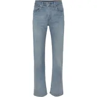 Levi's Bootcut-Jeans "527 SLIM BOOT CUT", Herren, Gr. 33, Länge 32, blau (here we stop), Denim/Jeans, Obermaterial: 99% Baumwolle, 1% Elasthan, slim fit, Jeans Bootcut-Jeans, in cleaner Waschung