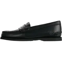 Timberland für Herren. TB0A447GW021 Klassische Leder-Mokassins im nautischen Stil schwarz (45.5 W), Wohnung, Keine, Lässig