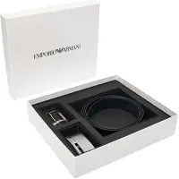 Emporio Armani Herrengürtel Y4S498 YLP4E 81519 Schwarz