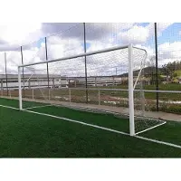 Softee Set mit 2 Fußballnetzen für 11 Spieler, 3 mm, Schulmodell
