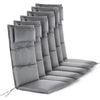 Aspero 6 Premium Hochlehner Stuhlauflagen