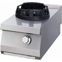 Maxima - Gastro Premium Wok Herd - 28,5 cm Kochring - Einzeleinheit - 90 cm Tief - Gas