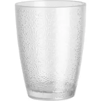 Olympia Kristallon Polycarbonat Becher Gekörnt Transparent 275ml (6 Stück)