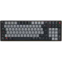 Cherry KW 550 MX LP, Verkabelt & Kabellos, USB + Bluetooth, Mechanischer Switch, QZERTY, LED, Schwarz