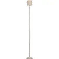 Eglo LED Akku Stehlampe Mannera-L, kabellose Standleuchte touch dimmbar, Lampe Wohnzimmer aus Metall in Beige, Lampe für außen und innen, IP54