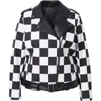 Angel of Style Lederjacke in schwarz | Gr.: 50