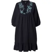 Ulla Popken Kleid in schwarz | Gr.: 42-44