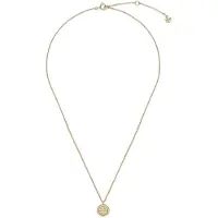 Tory Burch Halskette Miller Pendant Necklace 137185 Goldfarben