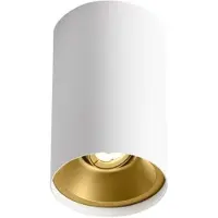 Wever & Ducre LED-Downlight SOLID PETIT CEILING SURF 2.0 LED weiß/Gold 2700K 133964J3 5404037303533