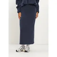 Y.A.S. Damen Röcke Yascoze Hw Ankle Skirt - Donkerblauw - Größe XL