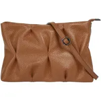 Cluty Umhängetasche echt Leder, Made in Italy