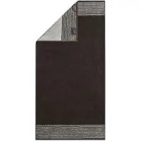 Cawoe Handtuch - Luxury Home, C Two-Tone, Walkfrottier Basalt / 50x100cm