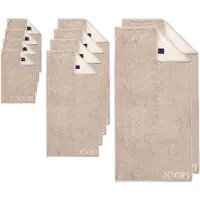 JOOP! Handtuch JOOP "Handtuch Classic 10er Pack", beige, B:50cm, Obermaterial: 100% Baumwolle CO., Handtücher, Handtuch