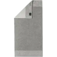 Cawoe Handtuch, 3er Pack - Luxury Home, C Two-Tone, Walkfrottier Platin / 50x100cm