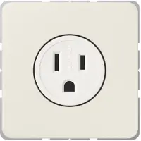 JUNG Steckdose 1f cws glz CD UP IP20 ZP NEMA CD521-15