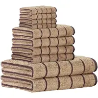 Cawoe Handtuch Set, 10-tlg. - C Balance, 2x Duschtuch, 4x Handtuch, 4x Gästetuch Sand