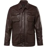 Boston Park Lederjacke in pinienbraun | Gr.: 60/62