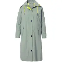 LAURASØN Mantel in mattes oliv | Gr.: 44-46