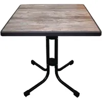 Attends Limburg Vintage Klappbarer Terrassentisch Wetterfest 70 X 70Cm