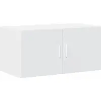 vidaXL Wandschrank Weiß 80x42,5x40 cm Holzwerkstoff