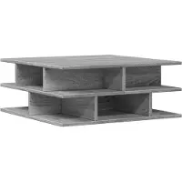 vidaXL Couchtisch Grau Sonoma 70x70x29 cm Holzwerkstoff