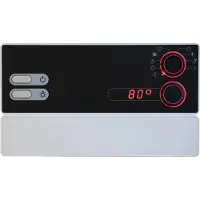 Harvia Saunasteuerung Professional C2 Steuergerät für finnische Öfen, Elektroofen & Infrarotstrahler, RS485-Schnittstelle, 10,5 kW, 307 x 175 x 57 mm