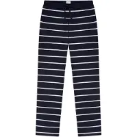 Schiesser Pyjamahose "Mix + Relax" Cotton-Mix, Gummizug, Bindeband, seitliche Taschen