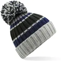 Beechfield Hygge Striped Beanie
