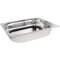 Vogue Gn-Behälter Edelstahl 6,5Cm Gn1/2