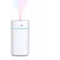 INF Wiederaufladbarer Aroma Diffuser Luftbefeuchter mit Ambient Licht Weiß