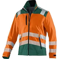 Kübler unisex Warnjacke REFLECTIQ orange, moosgrün Grösse M