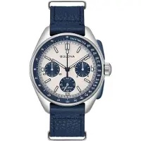 Bulova Chronograph 98K112 Lunar Pilot Herrenuhr 5ATM