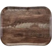 Cambro - VTC3646T-F88 - Tabletts Jahrhundert. Holzimitat - 35,5 x 45,7 cm - Polyester Eiche Dunkel - Verkauf 1 Stück.