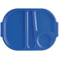 Kristallon Menütabletts blau 37,5 x 27,8cm