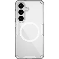 NILLKIN Etui Nature TPU Pro kompatybilne z MagSafe na Samsung Galaxy S26+ - białe