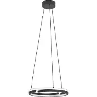 Eglo LED Hängelampe Mezzomonte, Esstisch Pendelleuchte dimmbar mit Fernbedienung, Deckenlampe, Esszimmerlampe Metall, warmweiß - kaltweiß, 4700 Lumen