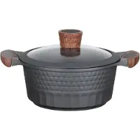 Resto Capella, 2,6 l, Rund, Schwarz, Holz, Aluminium, Schwarz, Holz, Aluminium, Holz