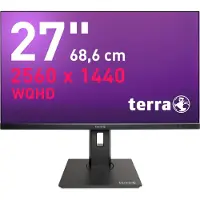 Terra LCD/LED 2772W PV, 68,6 cm (27"), 2560 x 1440 Pixel, Wide Quad HD, LCD, 5 ms, Schwarz
