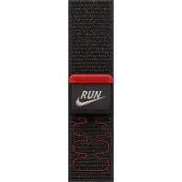 Apple Nike Sport Loop Armband für Watch Series 1 - 9 / SE (38/40/41 mm) - Midnight Black