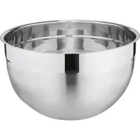 Weiss Weis 11020, Salatschüssel, Rund, Edelstahl, Edelstahl, Metallisch, 3 l