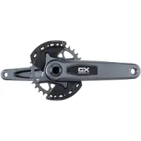 Sram Gx Eagle T-type Dub 55 Mm Wide 2-guards Dm Kurbelgarnitur Mit Leistungsmesser